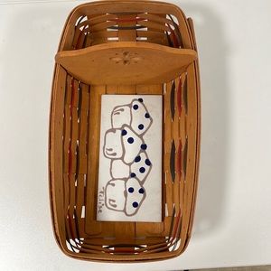 Longaberger bread/roll basket